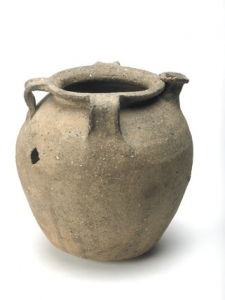 Late Saxon, 900-1160, shelly ware pitcher probably from Oxford - courtesy &copy; Museum of London